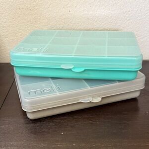 Set of 2 “Snackle-Box” Food Storage Box’s by Melli